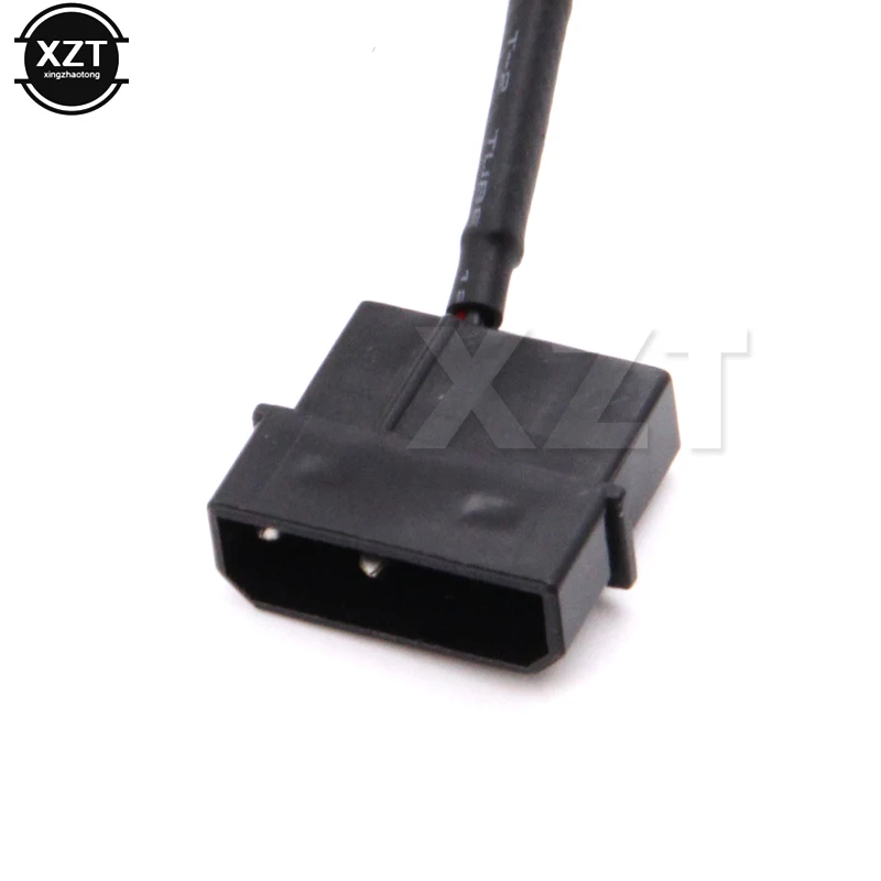 1 шт. охлаждающий разветвитель вентилятора 4pin IDE Molex 1-Port 3Pin/4Pin кабель питания для