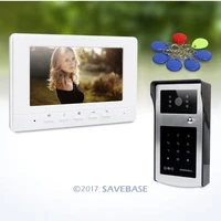 homsecur 7inch video security door phone with mute mode for home security for house flat