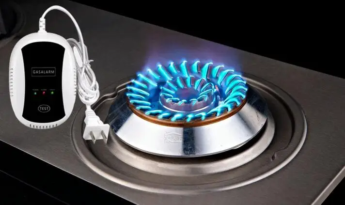 DZX GD01 433 МГц Беспроводная сеть детектор утечки горючего природного газа Кухня