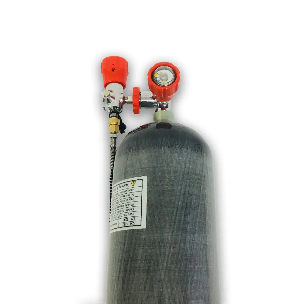 Günstig AC168101 Heißer 6.8L Scuba Tauchen Tank 300bar 4500psi Gas Tank Tauchen Zylinder Für Druckluft Pistole Zu Jagd Airsoft Gas Acecare