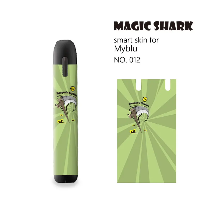 Волшебная Акула зомби Death стерео Наклейка для Myblu кожаный чехол наклейка