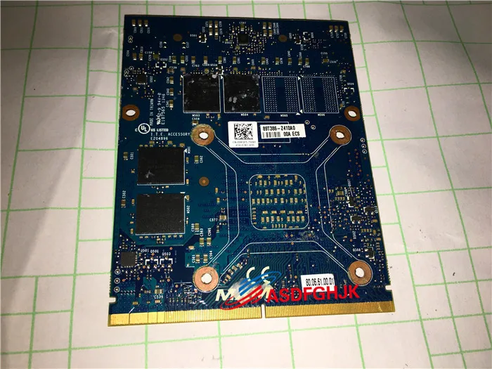 Оригинал для Dell Alienware 17 18 M17x M18X GTX 765M 2 ГБ GDDR5 видеокарта MXM 3 0 9R3F5 09R3F5 CN-09R3F5 полностью