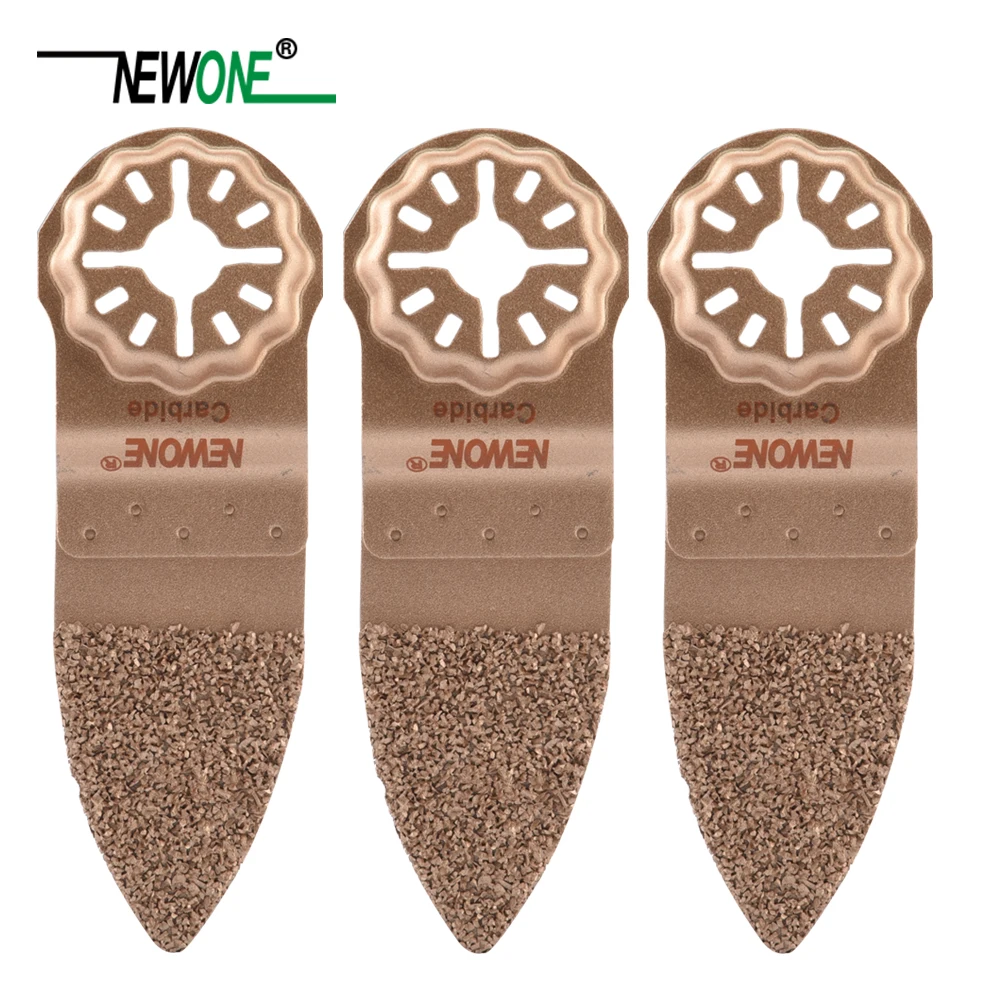 NEWONE Starlock карбид Палец пилы подходят мощность Осциллирующие инструменты для полировки керамической работы