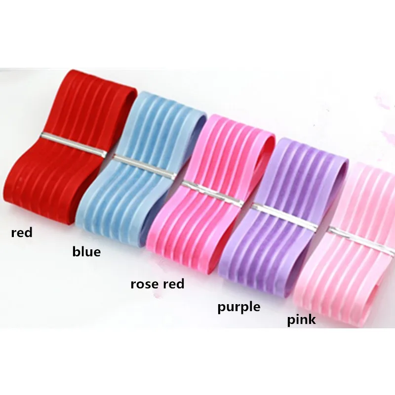 25 мм/2 5 см Высокое качество полосатая пряжа ленты ручной работы ребристая Лента