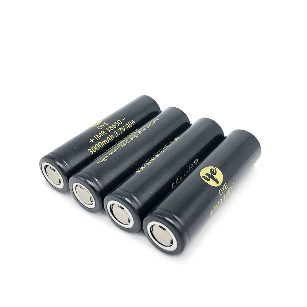18650-O40A 3000mah длительный срок службы батареи 3,7 V высокий разряд 40A Сильный аккумулятор литий-ионная аккумуляторная батарея 18650