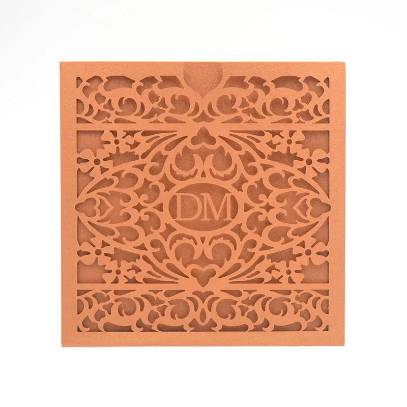 Оптовые Заказные арабские свадебные пригласительные открытки дешевые лазерные