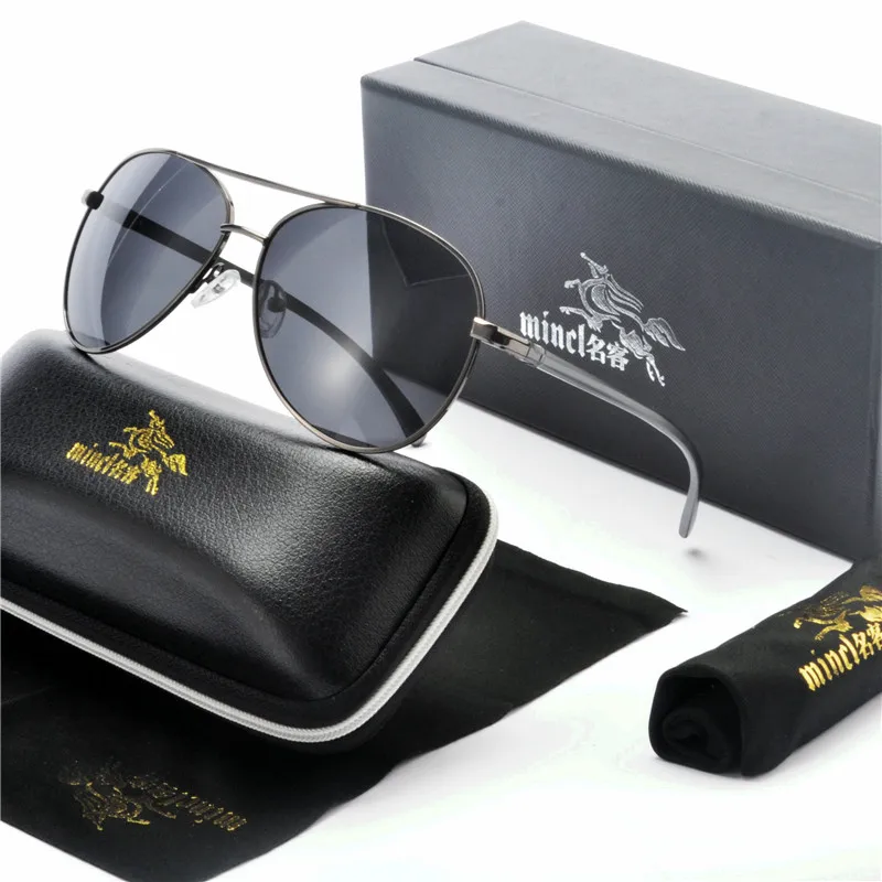 Мужские и женские поляризационные солнцезащитные очки MINCL брендовые