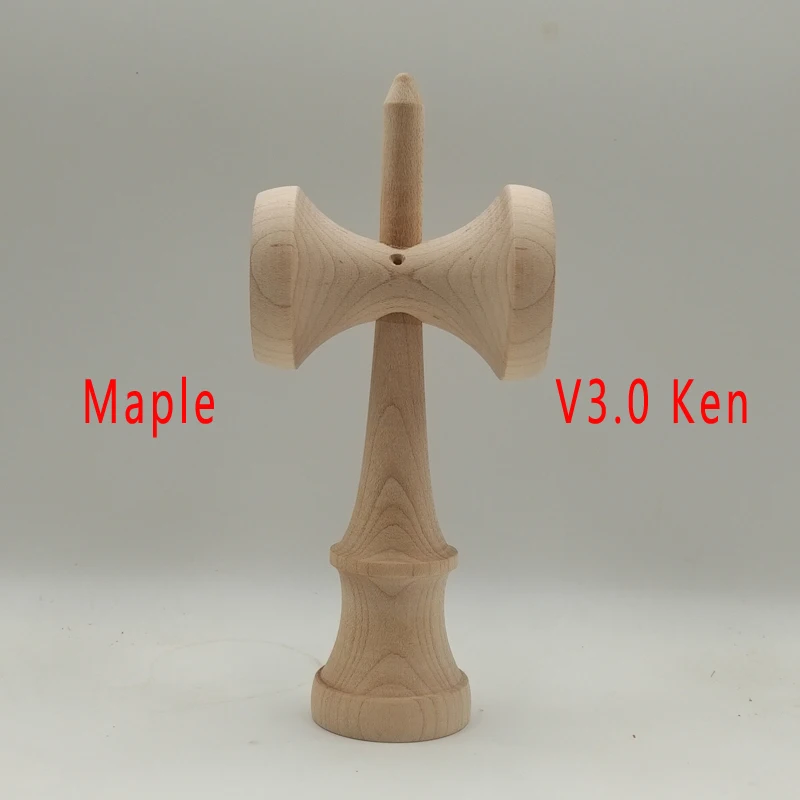 Kendama аксессуары, V3.0 Замена Кен, V3.0 форма Кен изготовлен из натурального клена, немного больший размер, чем V2.0 Кен