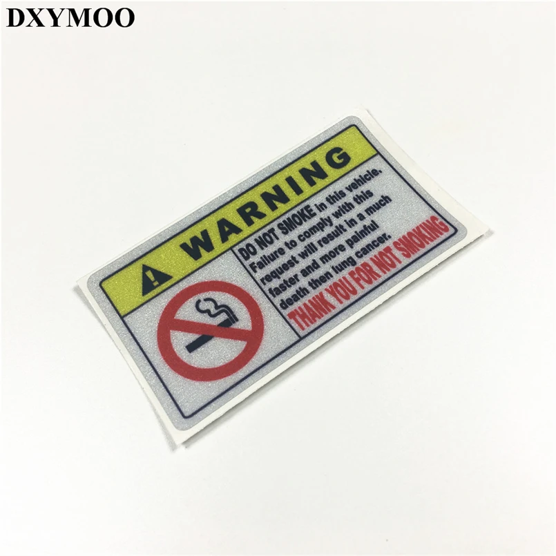 Предупреждение т. наклейки на мотошлем и ноутбук 80 х45 мм|no smoking|helmet decalno smoking sticker |
