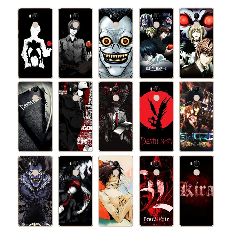 DREAMFOX M091 Death Note Аниме Мягкий ТПУ силиконовый чехол для Xiaomi Redmi 3 4 4X5 5A 6 7 Pro Global |