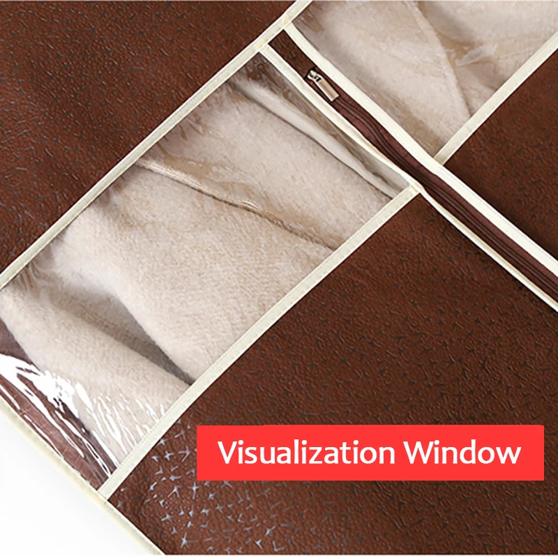 Тисненая Нетканая ткань пылезащитный чехол висячая сумка с молнией для одежды