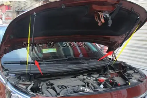 Для peugeot 3008GT 3008 17 18 /5008GT аксессуары, Автомобильный капот, Газовый амортизатор, стойка для подъема, автомобильный Стайлинг