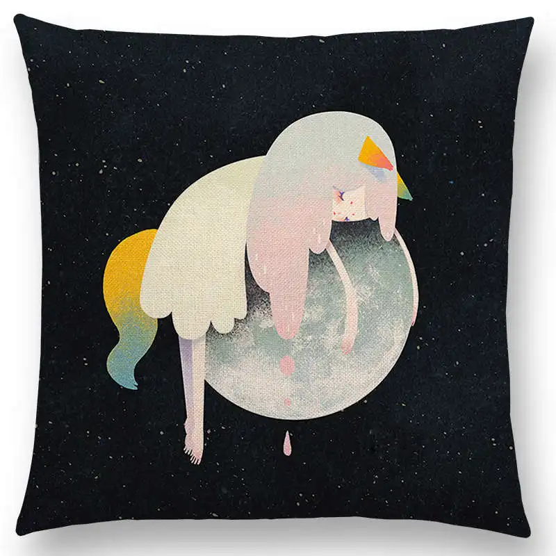 Красочные мечты прекрасная кошка маленькие животные милые девушки волшебное