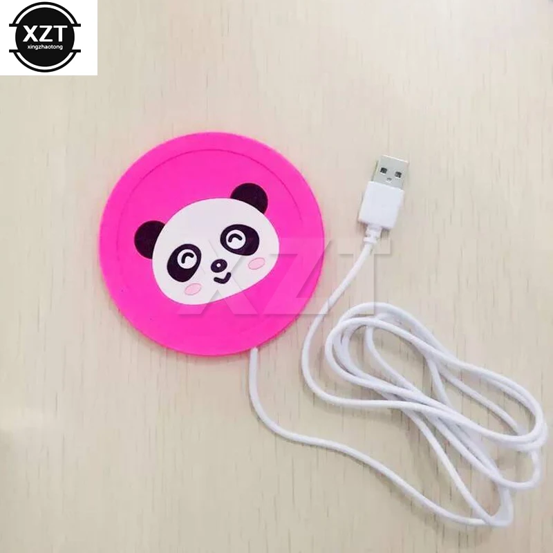 Высокое качество креативный 5 В USB милый силиконовый нагреватель молоко чай кофе кружка горячие напитки стакан