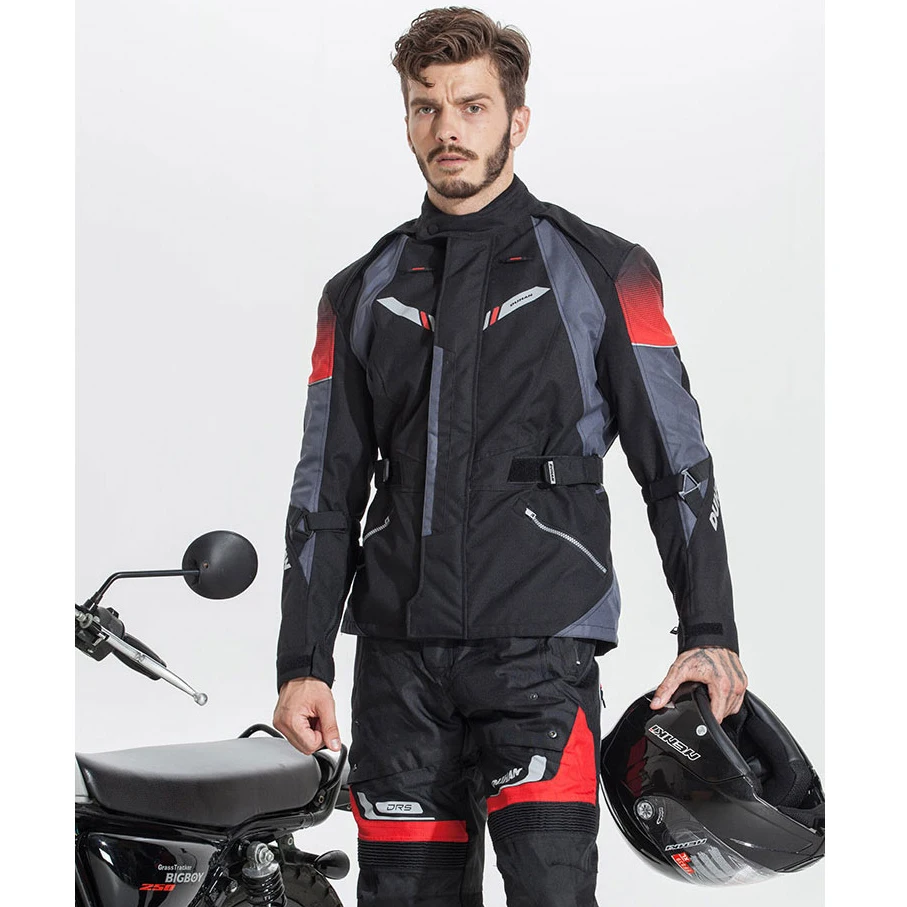 Водонепроницаемая мотоциклетная куртка для мужчин зимняя мотогонок|duhan motorcycle