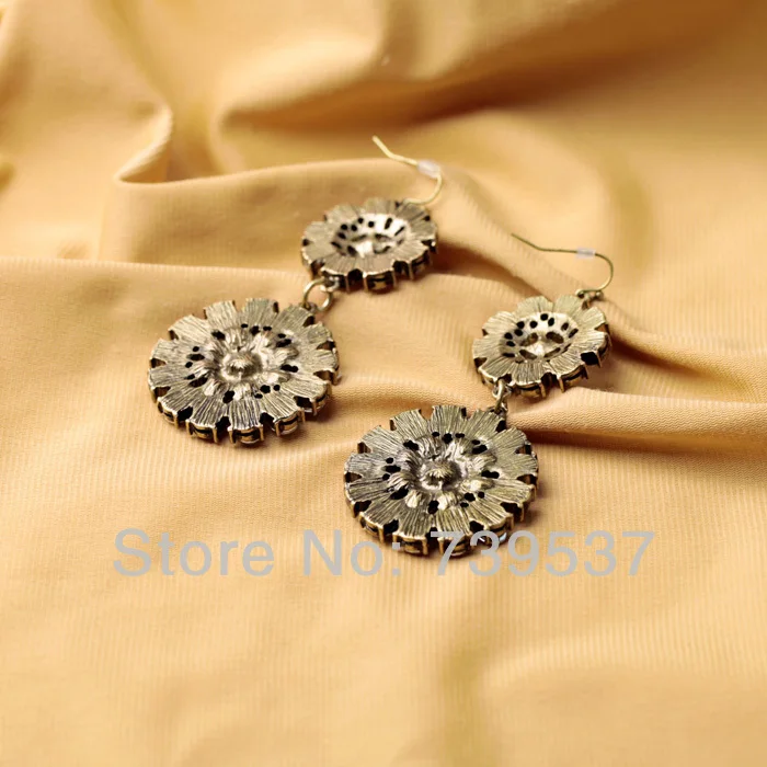 Подарок на день рождения женщины двойной Круглый Античная старинные