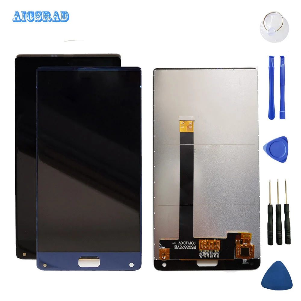 Оригинальный ЖК-дисплей AICSRAD запасные части для elephone s8 с сенсорным экраном в