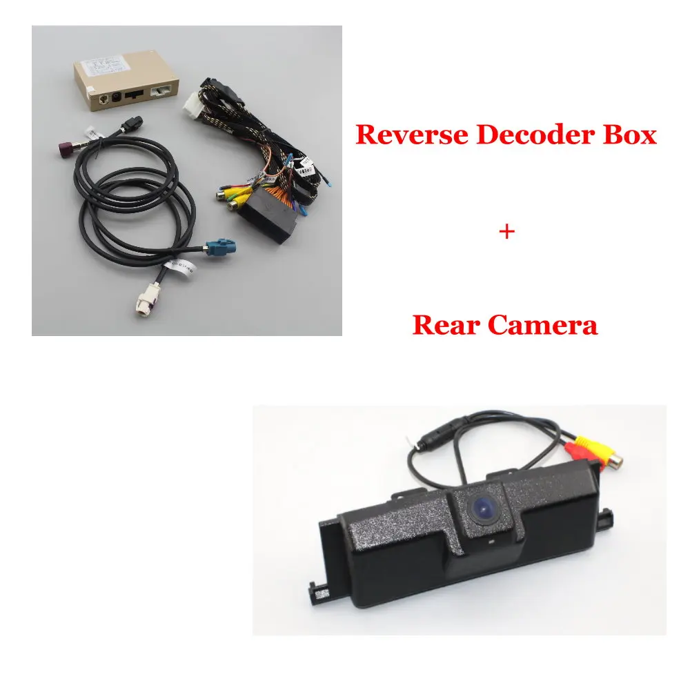 

HD Reverse Parking Camera For Ford Edge 2017 Rear View Backup CAM Decoder Accessories Alarm System