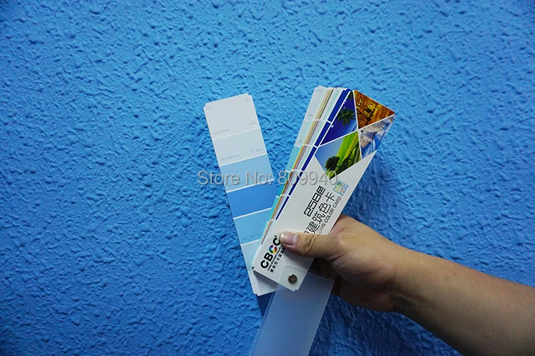 Китайская государственная стандартная цветная карточка здания 258 цветов четыре