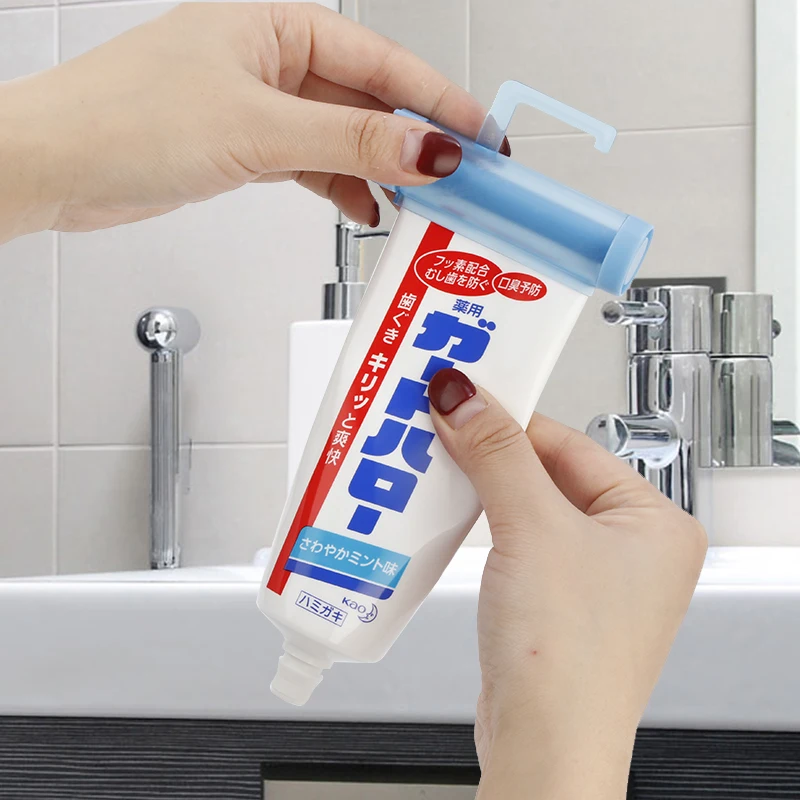 Рулонный зуб паста соковыжималка пластиковый диспенсер для зубных паст висячий