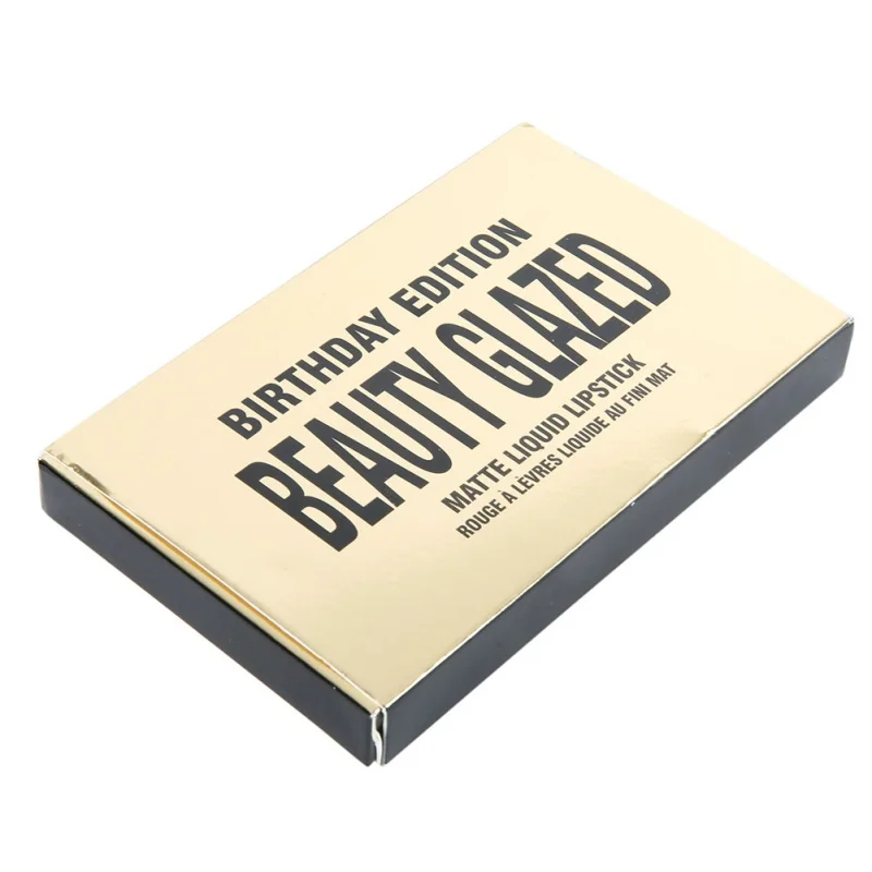 6 шт. набор жидких матовых помад для макияжа блеск губ стойкая помада косметика