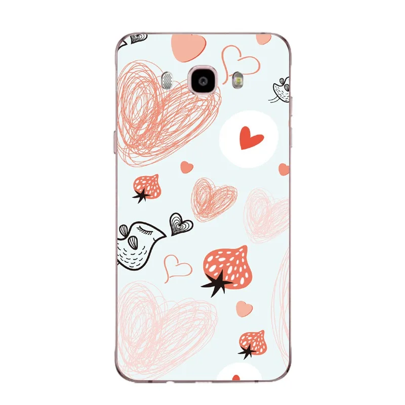 Милый простой роскошный мягкий прозрачный ТПУ чехол для телефона Samsung J3 J5 J7 S6 S7 S8