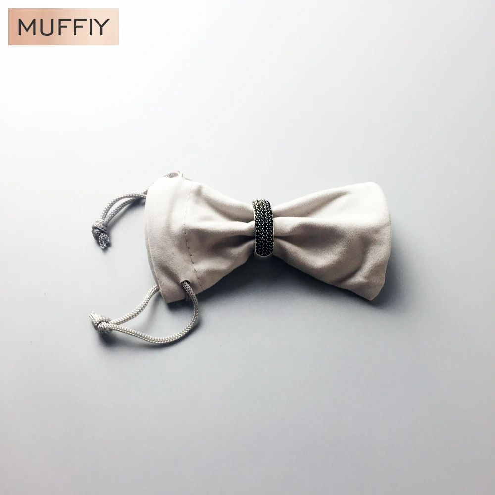 Кольцо Вечности с черным цирконием серебро 925 пробы подарок для мужчин и женщин в