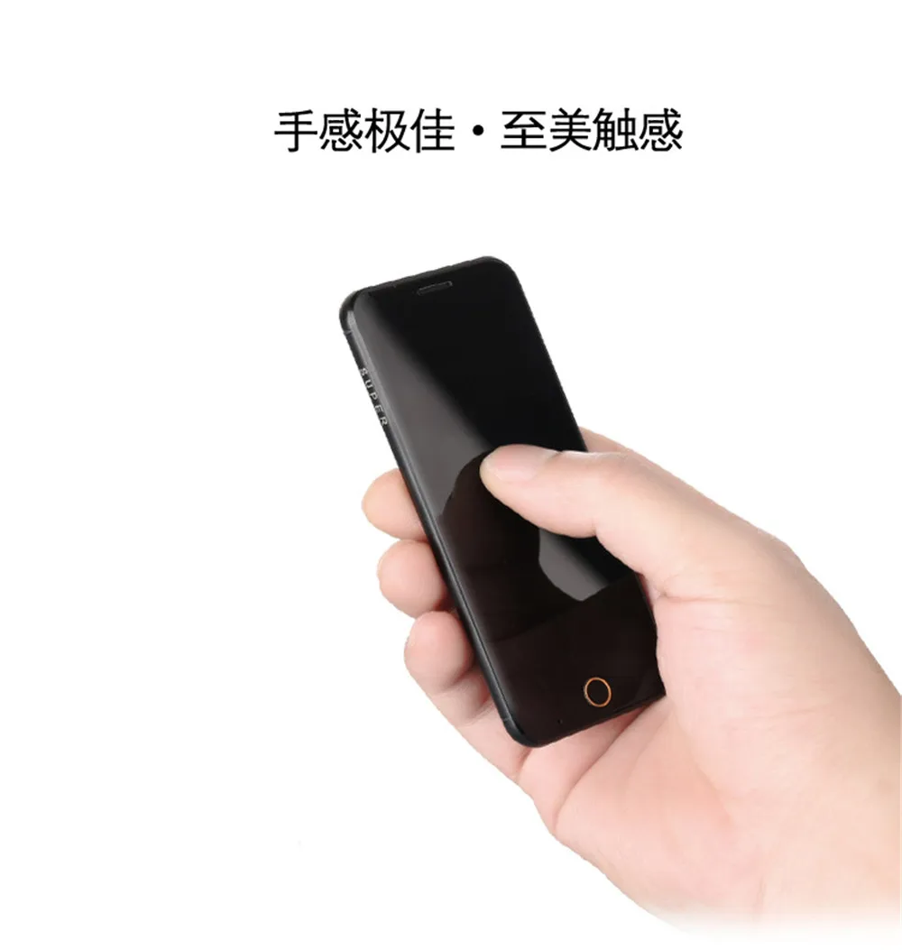 Anica A16 Мини Сотовые телефоны, 1,5" размер кредитной карты, Bluetooth номеронабор, мини мобильный телефон, две sim-карты, большой звук, музыкальный телефон
