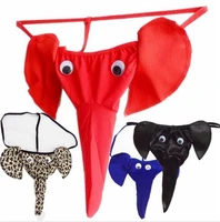 1pcs mens sexy mini brief underpants elephant thongs underwear comfy bikini classic briefs male panties lover gift