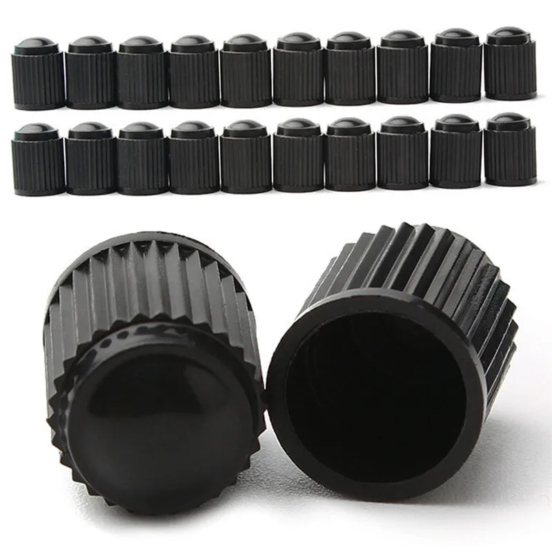 2018 20 шт черный пластик авто велосипед мотоцикл колеса грузовика крышки стержня