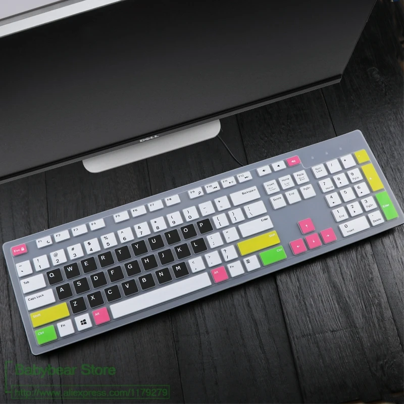 Чехол для клавиатуры DELL inspiron AIO kb216 kb216p kb216t km636 Универсальный ПК настольный
