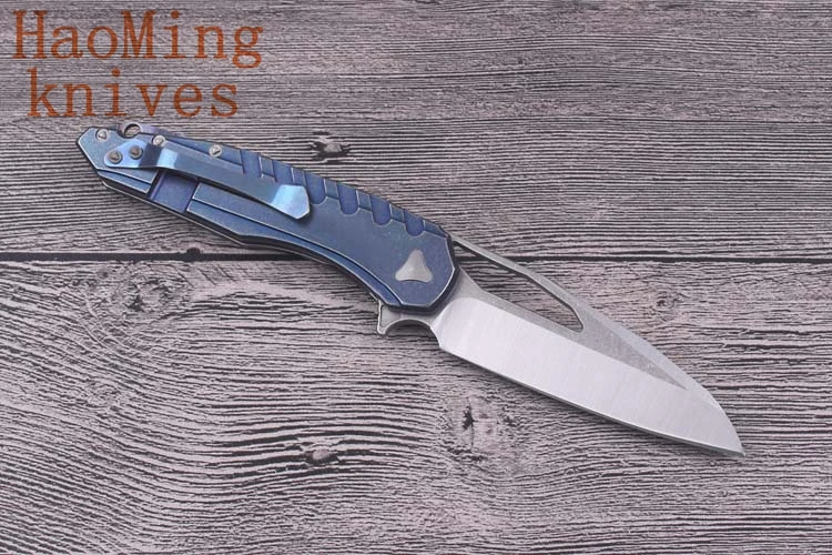 Открытый Портативный шарикоподшипник складной нож для кемпинга выживания охоты