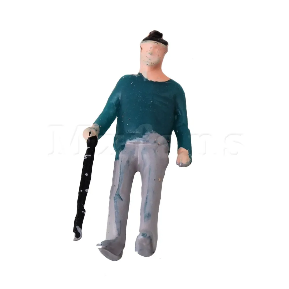 

Mxfans 1:75 Scale OO Gauge Hand Painted Layout Model Train People Figure