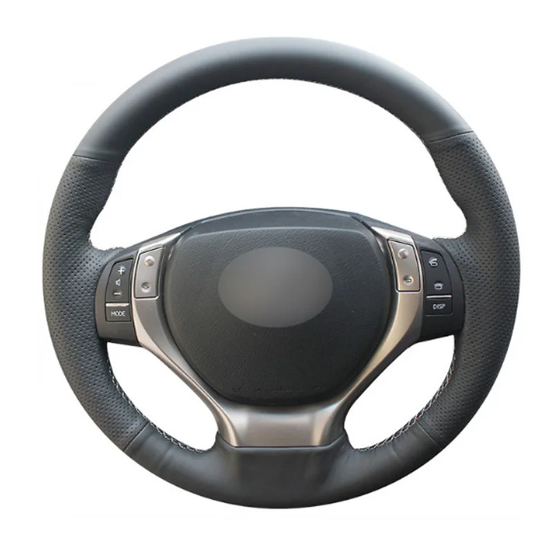 Чехол на рулевое колесо с пришивкой подходит для Lexus ES250 ES300h GS250 GS300h RX270 RX350 |