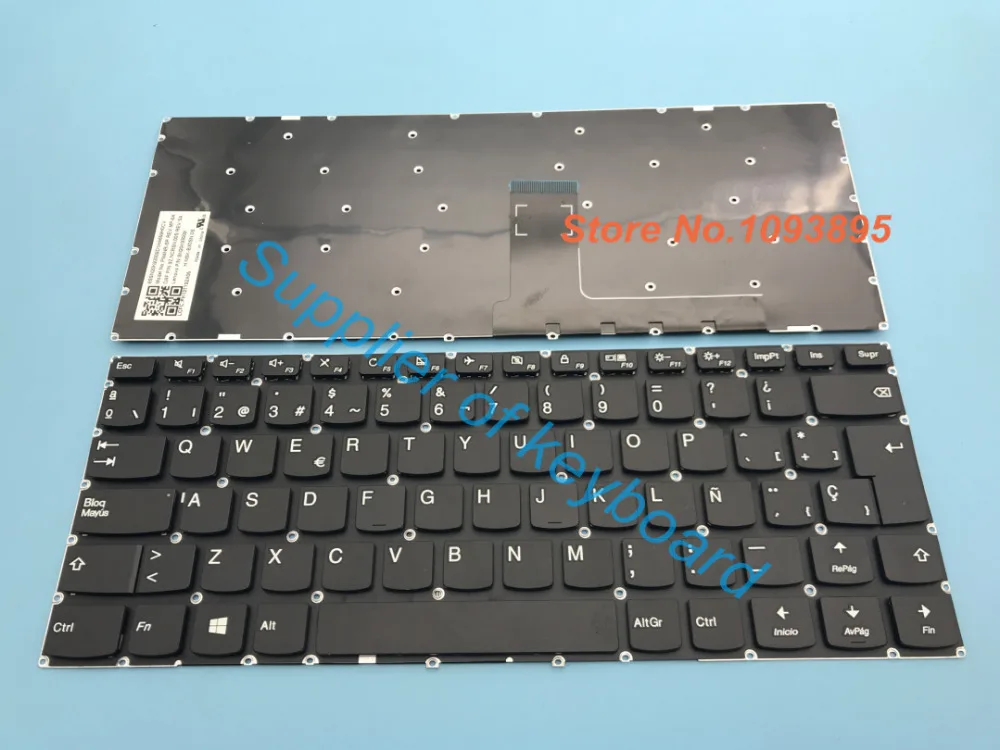 Новинка для Lenovo Ideapad v110-14ast 310-14IKB 310-14ISK 310-14IAP клавиатура с испанской раскладкой без