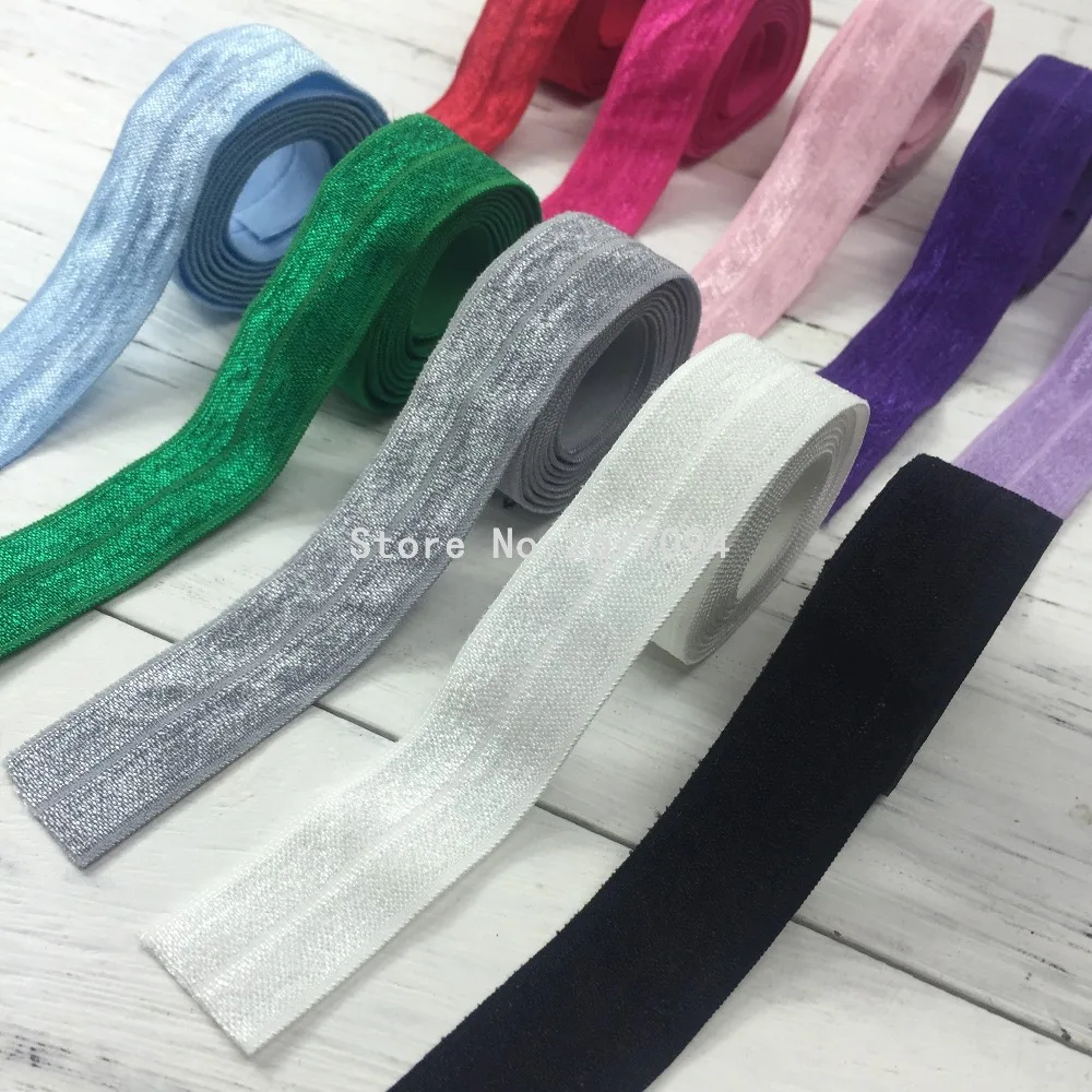 10 м/лот Высокое качество воротник, эластичный лента DIY 3/4 ''для волос галстук ребенка оголовье материал регулируемые