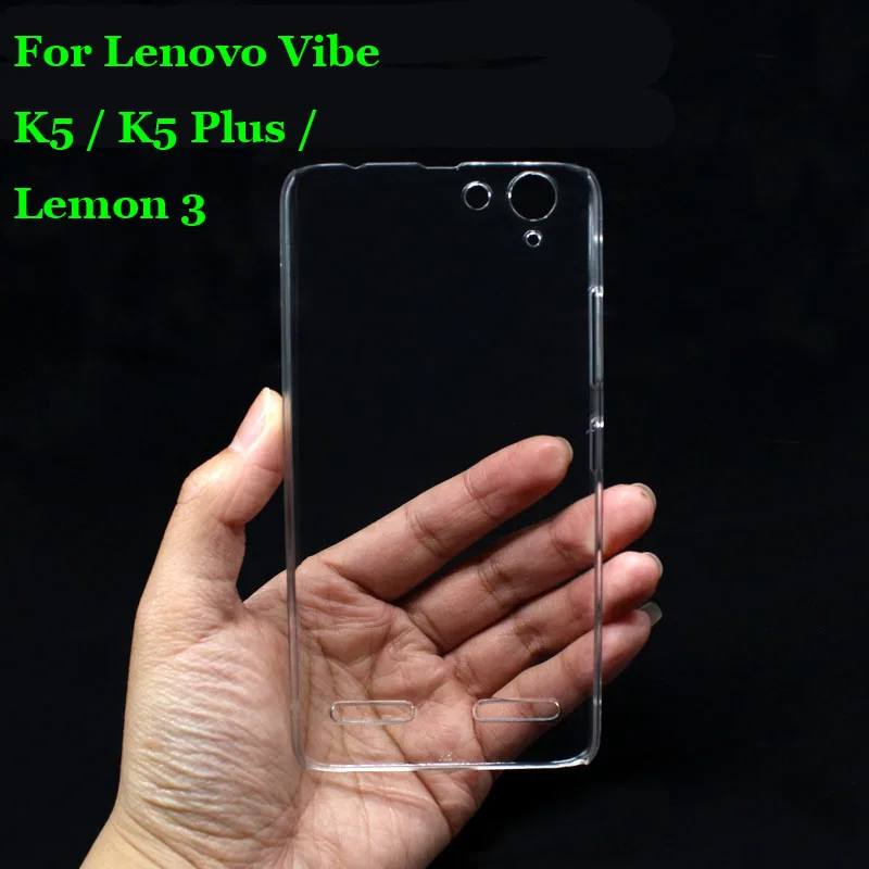 Для Lenovo K5 / + жесткий чехол из поликарбоната ультратонкий прозрачный пластиковый