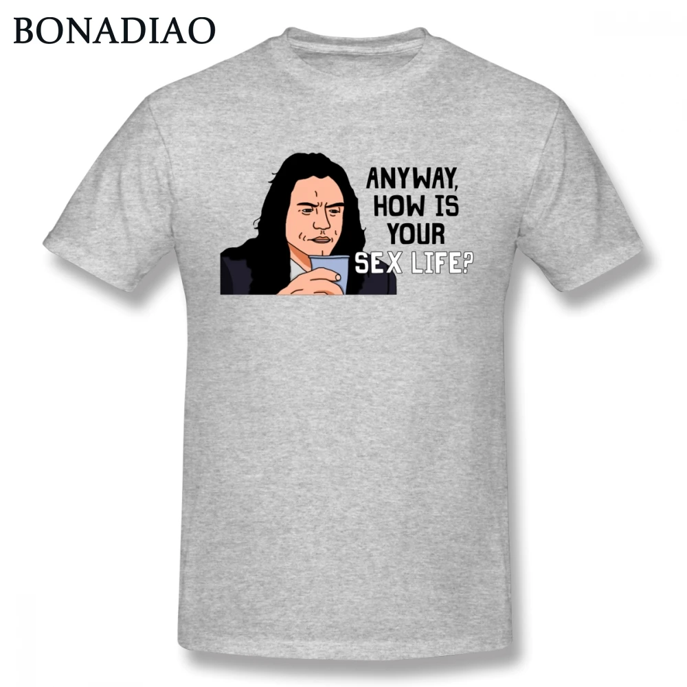 Забавный мальчик все равно как вашу сексуальную жизнь Tommy Wiseau номер Футболка