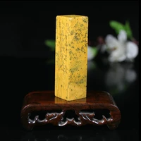 yellow chinese traditional standard stamp art craft seal for painting calligraphy art school supplies
