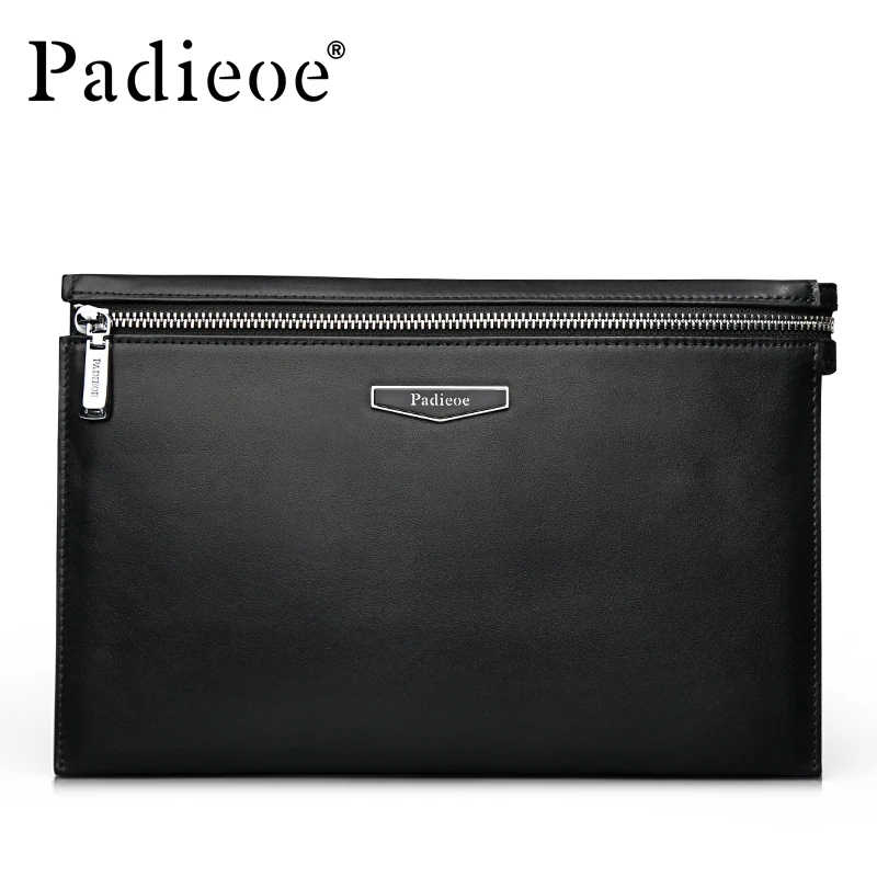 Padieoe bolsa masculina de couro clutch bag purses and handbags luxury envelope fashion |