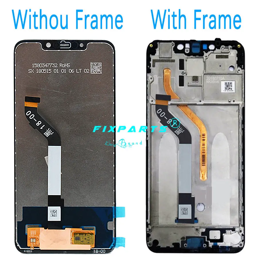 Дисплей Xiaomi Pocophone F1 ЖК-дисплей кодирующий преобразователь сенсорного экрана в сборе Xiaomi Pocophone F1 Замена ЖК-экрана