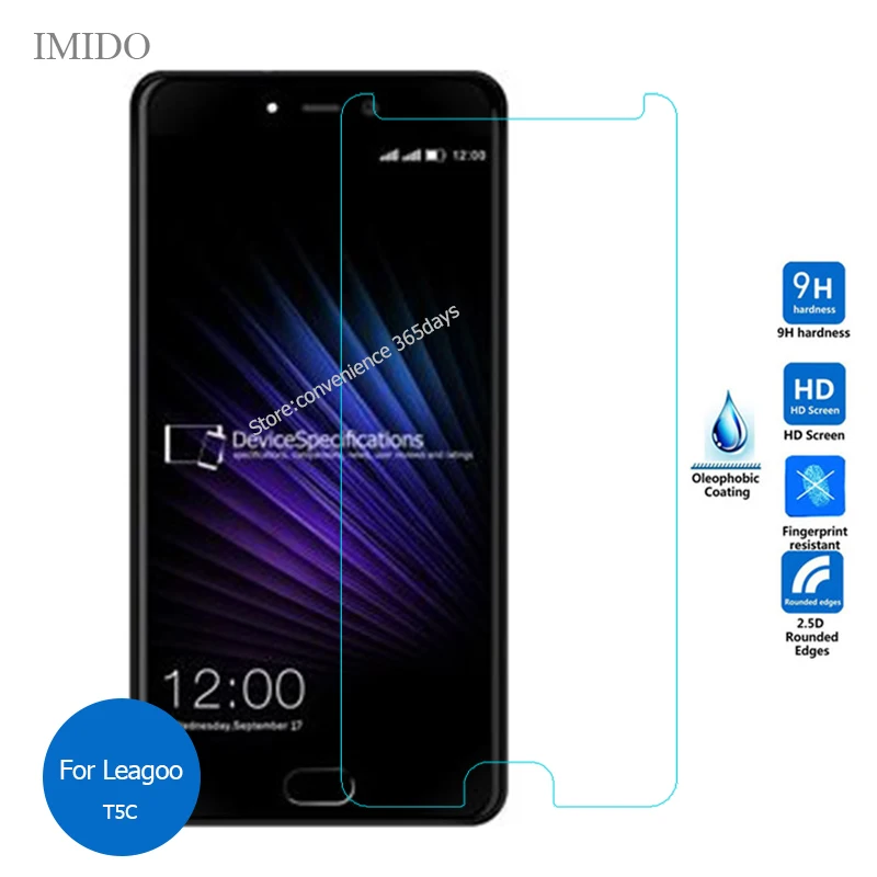 Закаленное стекло для защиты экрана Leagoo T5C T5S защитная пленка 9h T 5C 5S T5 THFC|Защитные