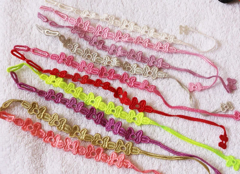 24 шт./пакет новый дизайн тиара браслет дружбы ручная работа плетеная Корона