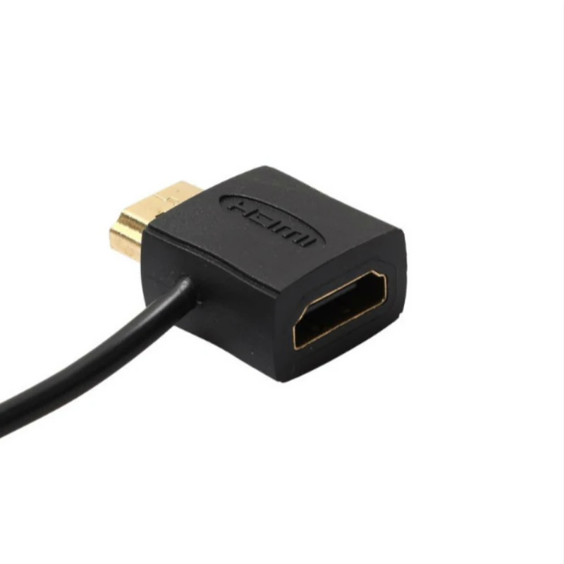 HDMI штекер к гнезду адаптер конвертер разъем с 0 5 м USB 2 зарядное устройство Кабель