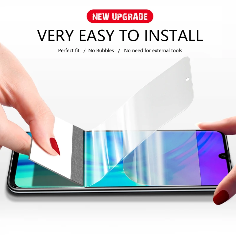 Изогнутая 3d пленка CHYI для Huawei Honor 10 lite защитное покрытие экрана гидрогель с