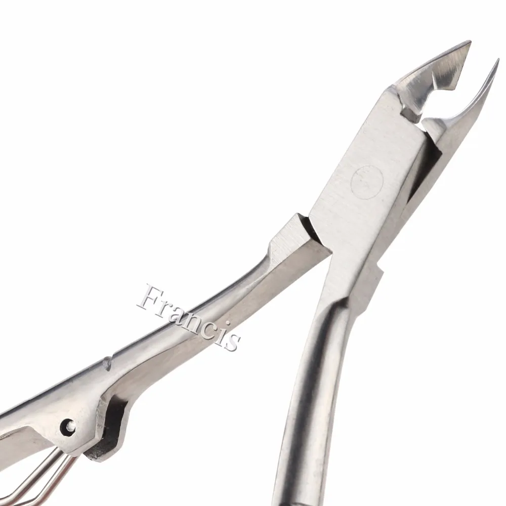 1 шт. машинка для стрижки ногтей нержавеющая сталь изогнутая ручка ножницы