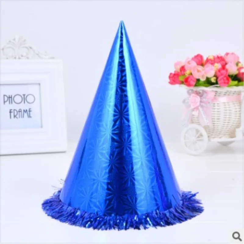 10 шт./лот День рождения Аксессуары Шляпы день шляпа Праздничная Вечеринка