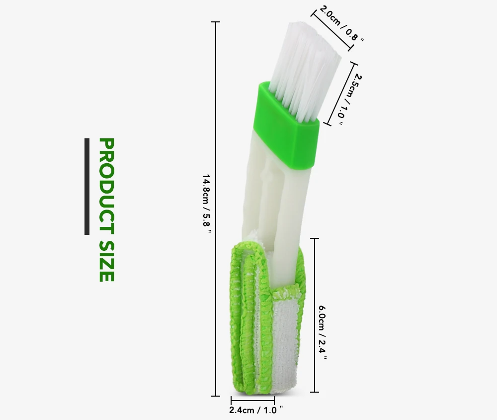 Car Cleaning Brush Tools Auto Accessories for Hyundai I30 Creta Kona Fiat grande 500 Mitsubishi Lancer 10 Outlander 3 ASX