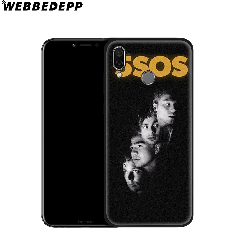 5 Seconds Of Summer 5SOS Soft Case for Huawei P8 P9 P10 P20 P30 Lite Pro P Smart Z Plus 2019 Y6 Prime 2018 2017 Mini |