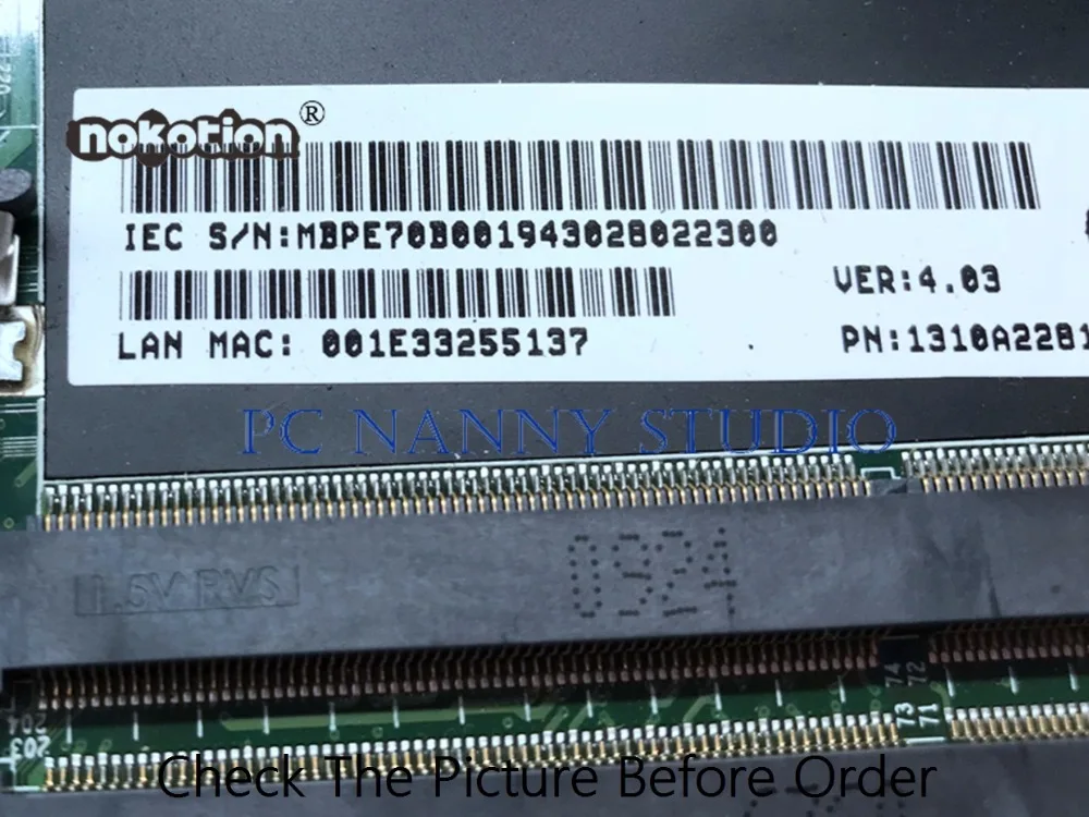 Pcnanny для hp ACER 3810 3810TG TM8371 ноутбук материнская плата с ЦПУ U9400 Процессор DDR3 MBPE70B001 тестирование
